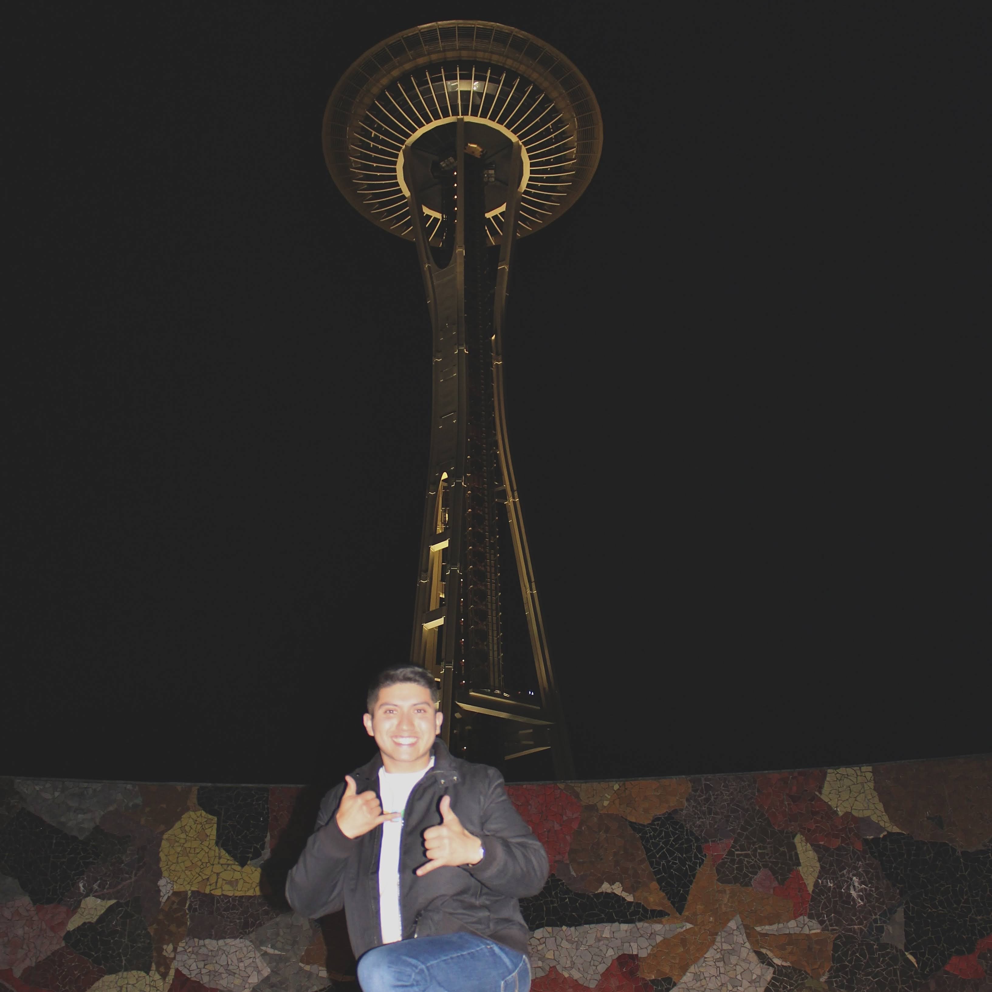 Seattle skyline with modern architecture